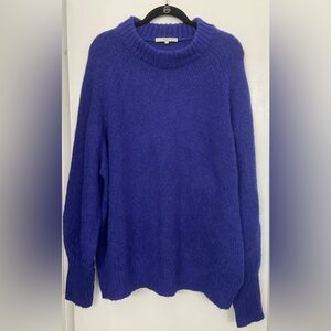 TIBI Crewneck Mohair Long Sleeve Sweater Size Large